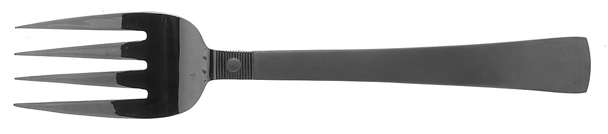 Satin Spencer (Stainless) Solid Serving Fork by Pfaltzgraff-1