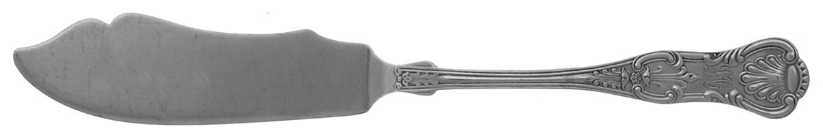 PKD2 (Sterling) Flat Handle Master Butter Knife by Peter L. Krider-1