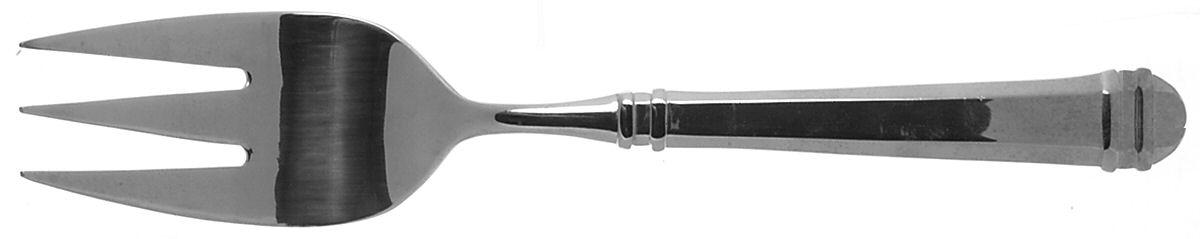 Hannah (Stainless, 18-8) Large Solid Cold Meat Serving Fork by Pfaltzgraff-1