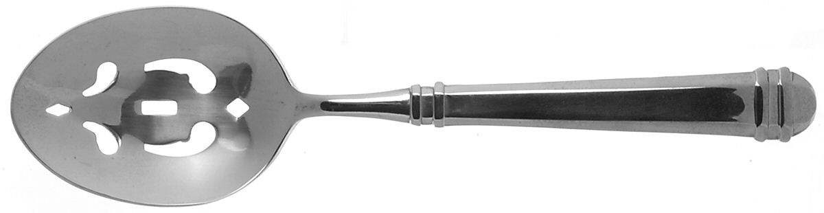 Hannah (Stainless, 18-8) Pierced Tablespoon (Serving Spoon) by Pfaltzgraff-1