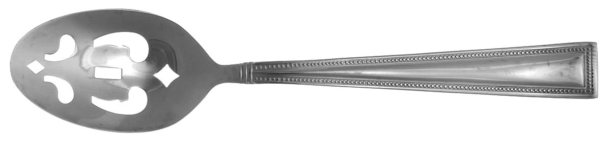 Miranda (Stainless, 18-8) Pierced Tablespoon (Serving Spoon) by Pfaltzgraff-1