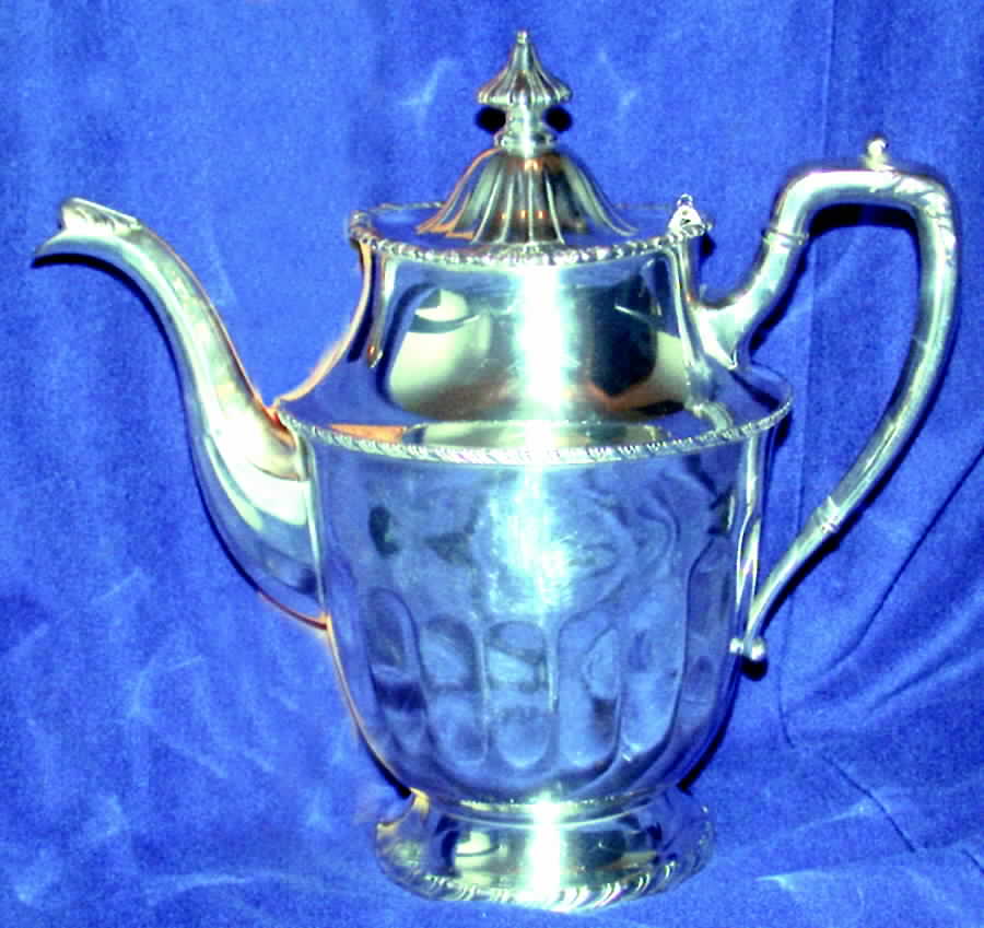 339 (Silverplate, Hollowware) Silverplate Coffee Pot by Pairpoint Mfg Co-1