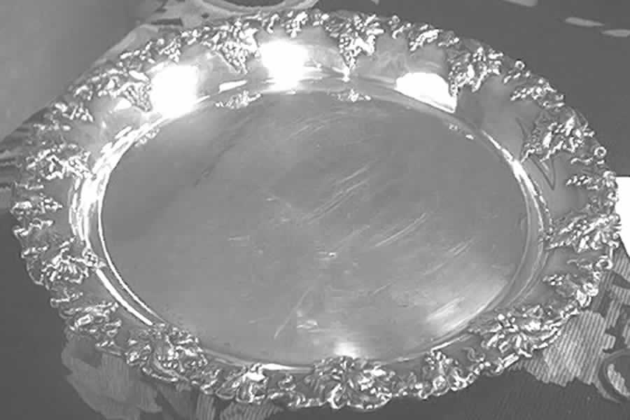 448A (Silverplate, Hollowware) Round Tray For Punch Bowl by Paul Revere-1