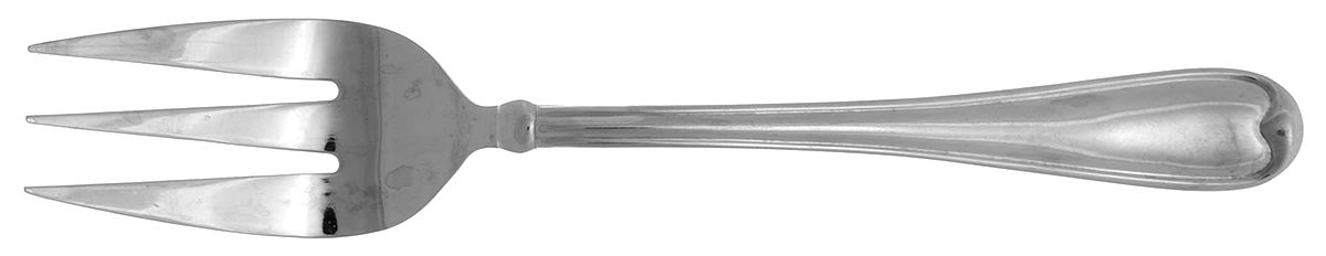 Allure (Stainless) Medium Solid Cold Meat Serving Fork by Pfaltzgraff-1