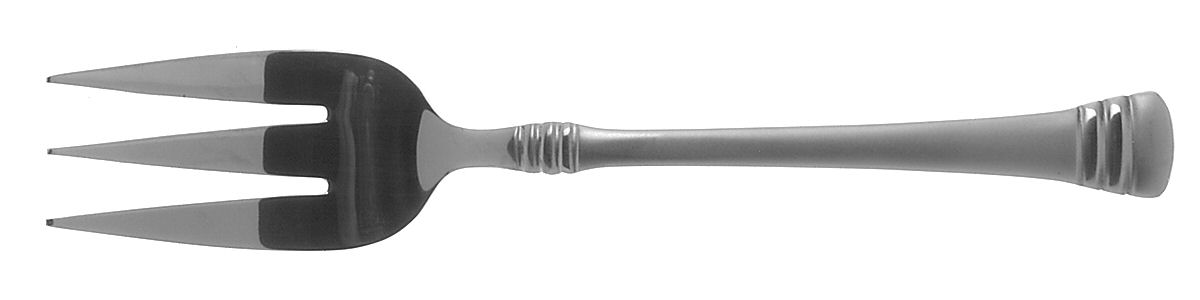 Tribute (Stainless) Medium Solid Cold Meat Serving Fork by Pfaltzgraff-1