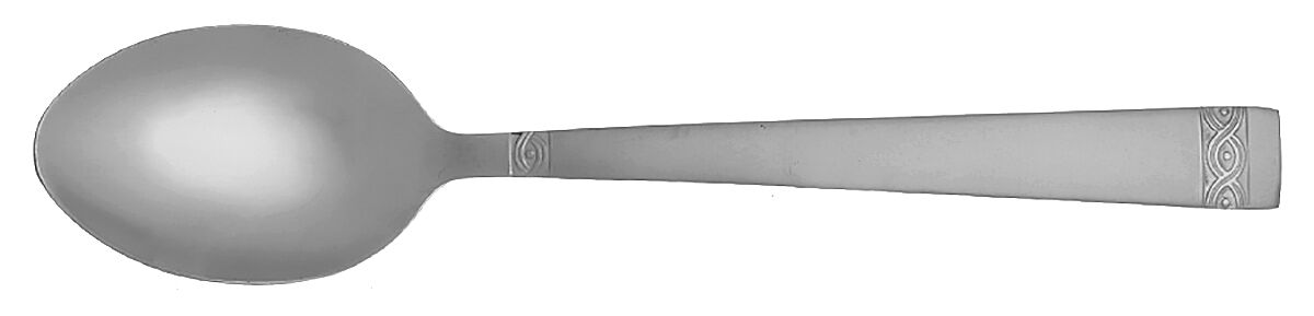 Danielle Sand (Stainless, 18-8) Place/Oval Soup Spoon by Pfaltzgraff-1
