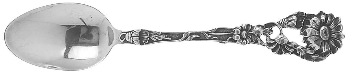 Daisy (Sterling, 1908) Five O'Clock Teaspoon by Paye & Baker Mfg Co-1