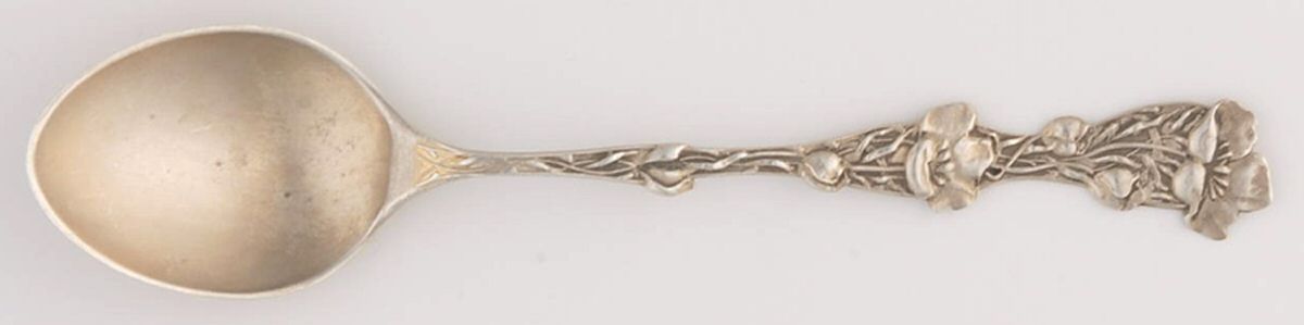 Poppy (Sterling, 1908) Demitasse Spoon by Paye & Baker Mfg Co-1