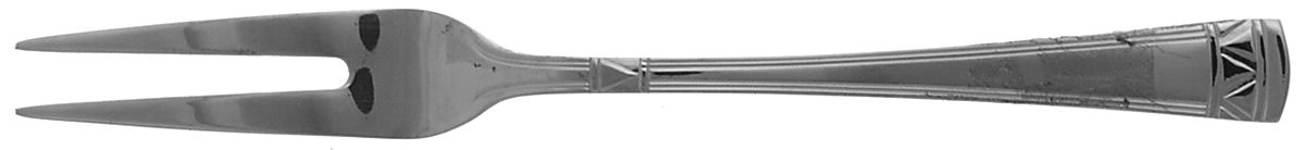Atene (Stainless) Small Solid Cold Meat Serving Fork by Pintinox-1