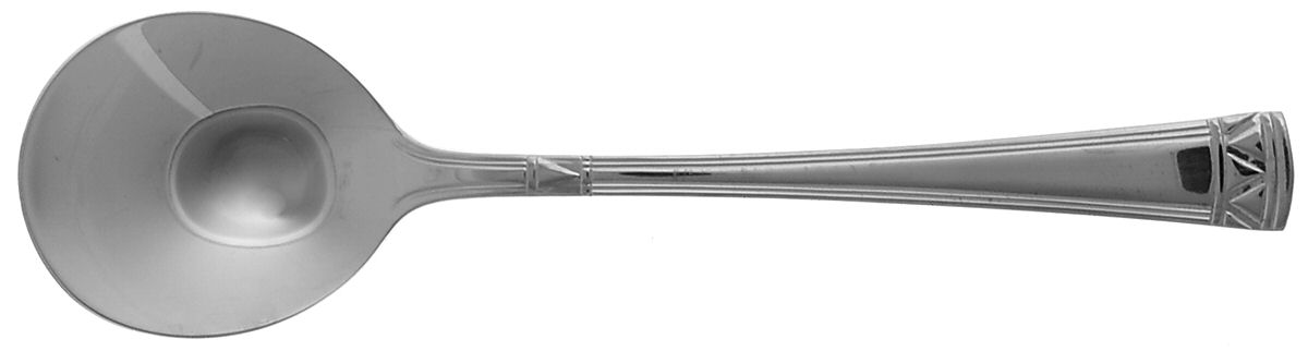 Atene (Stainless) Round Bowl Soup Spoon (Cream Soup) by Pintinox-1