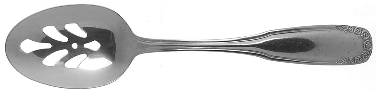 PFF15 (Stainless) Pierced Tablespoon (Serving Spoon) by Pfaltzgraff-1