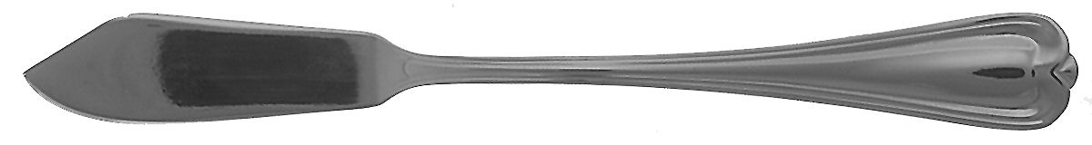 Serenade (Stainless) Flat Handle Master Butter Knife by Pfaltzgraff-1