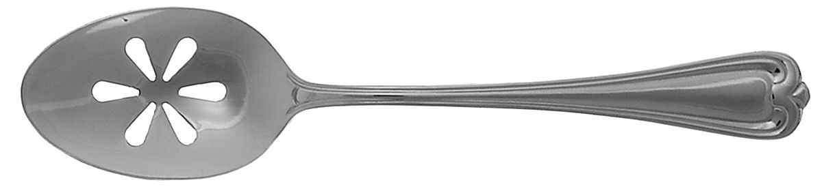 Serenade (Stainless) Pierced Tablespoon (Serving Spoon) by Pfaltzgraff-1