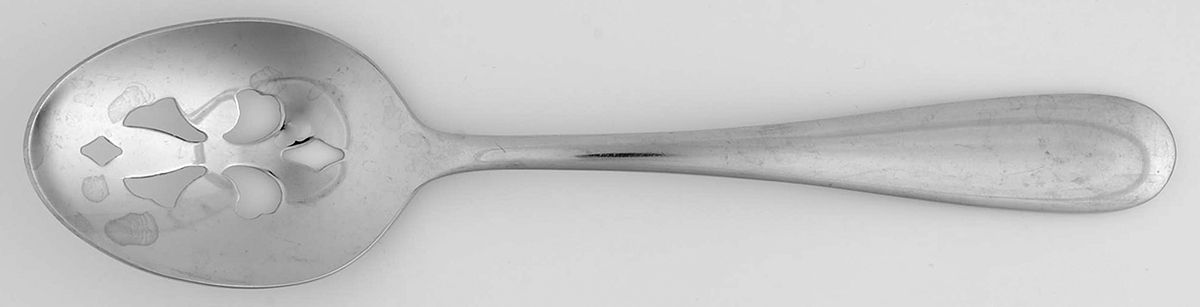 Essence (Stainless) Pierced Tablespoon (Serving Spoon) by Pfaltzgraff-1
