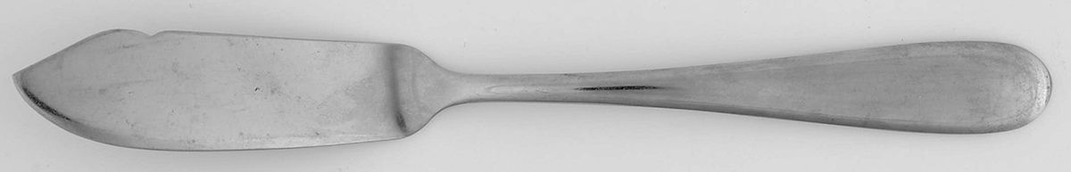 Essence (Stainless) Flat Handle Master Butter Knife by Pfaltzgraff-1
