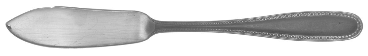 Satin Monaco (Stainless) Flat Handle Master Butter Knife by Pfaltzgraff-1