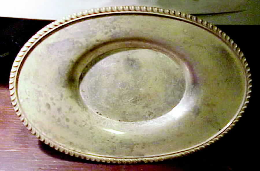 POS2 (Silverplate, Hollowware) Plated Gravy Underplate by Poole Silver -1
