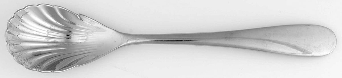 Sonya (Stainless, 18-0) Sugar Shell Spoon by Pfaltzgraff-1
