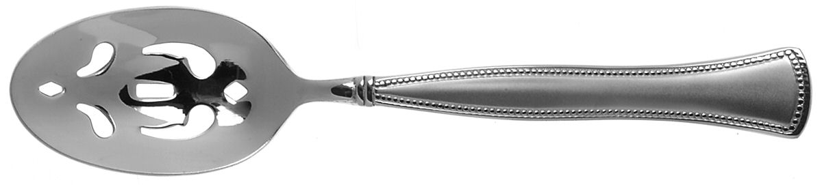 Mia (Stainless) Pierced Tablespoon (Serving Spoon) by Pfaltzgraff-1