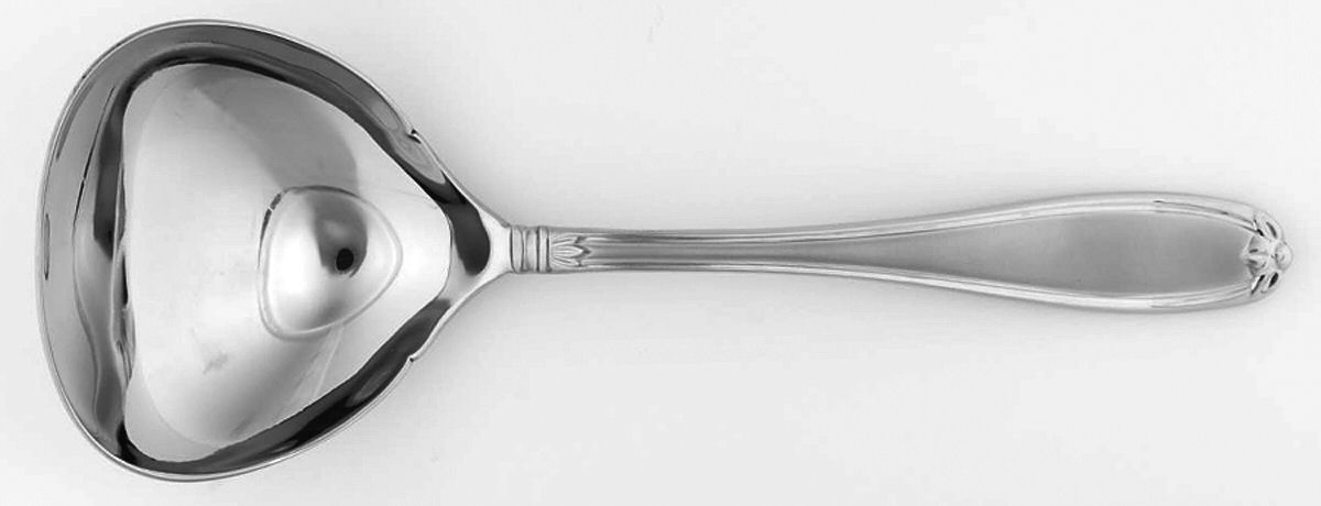 Barrington (Stainless) Solid Smooth Casserole Spoon by Princess House-1