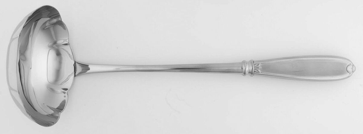 Barrington (Stainless) Soup Ladle with Stainless Bowl by Princess House-1