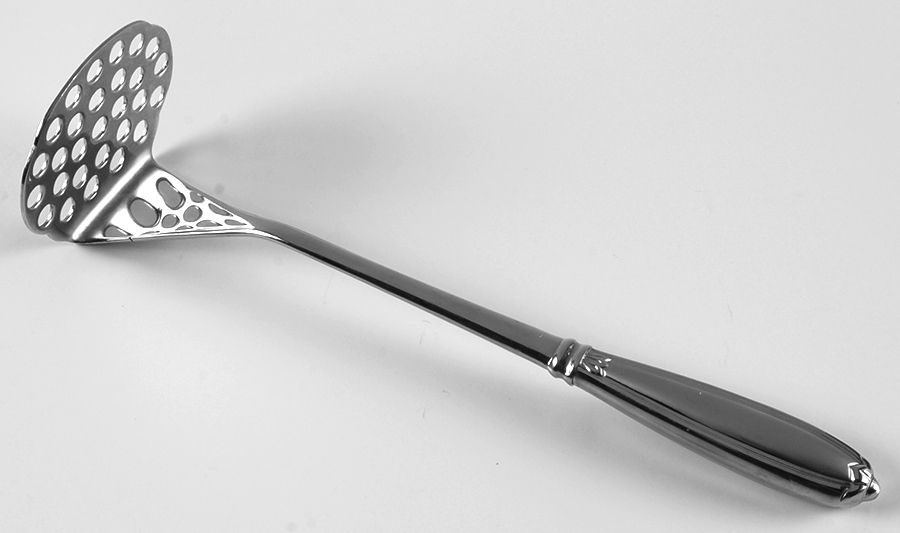 Barrington (Stainless) Hollow Handle Potato Masher by Princess House-1