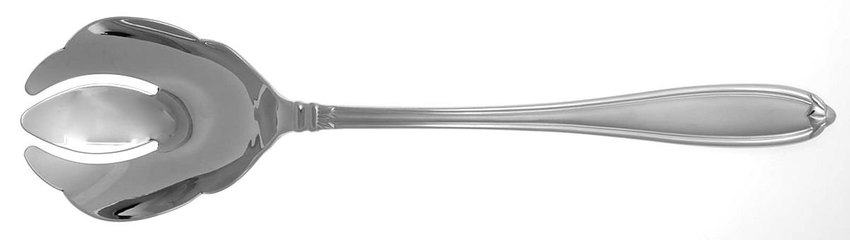 Barrington (Stainless) Oversize Solid Salad Servng Fork by Princess House-1