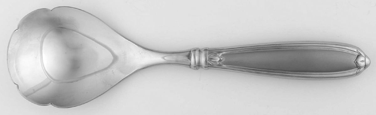 Barrington (Stainless) Utility Serving Spoon with Stainless Bowl by Princess House-1