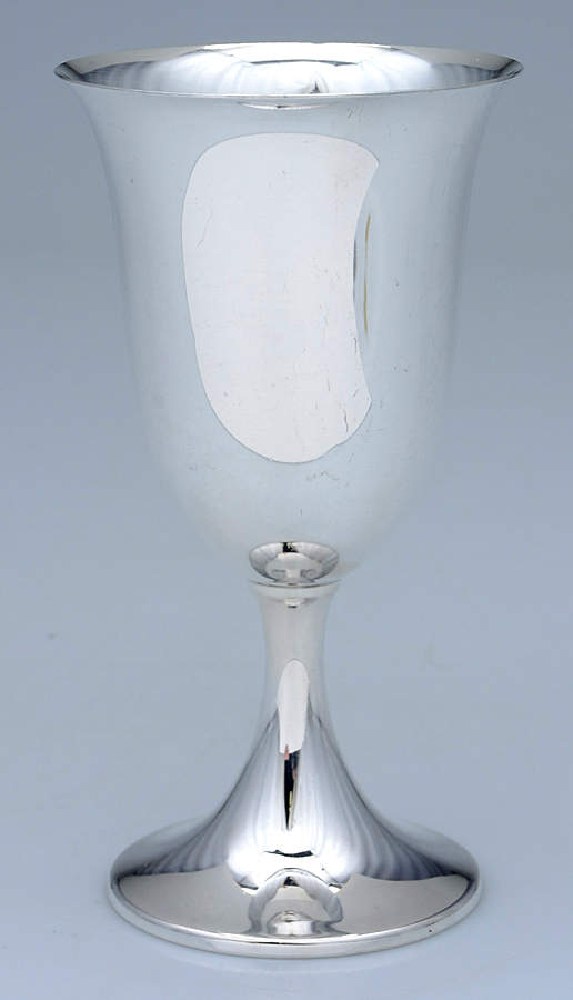 4 (Sterling, Hollowware) Water Goblet by Preisner-1