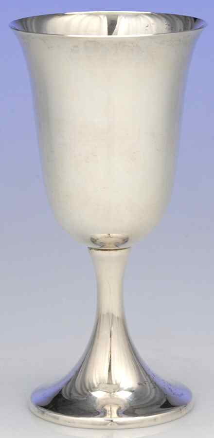 4 (Sterling, Hollowware) Water Goblet by Preisner-1