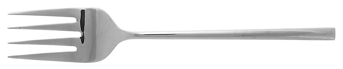 Luna (Stainless) Solid Serving Fork by Pottery Barn-1