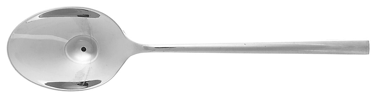 Luna (Stainless) Solid Serving Spoon by Pottery Barn-1