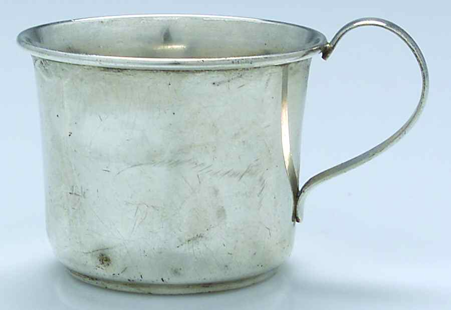 99 (Sterling, Hollowware) Baby Cup by Preisner-1