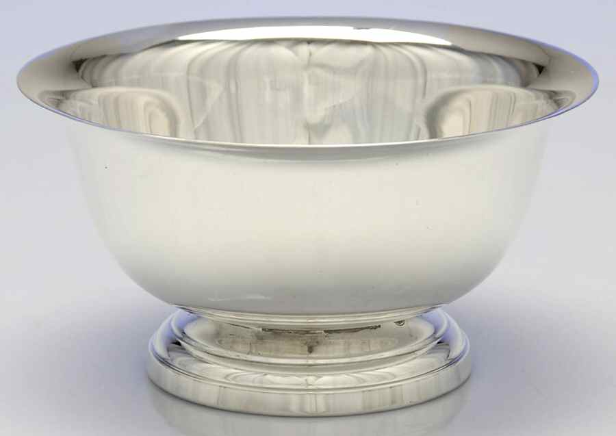 352 (Sterling, Hollowware) 6" Paul Revere Bowl by Poole Silver -1