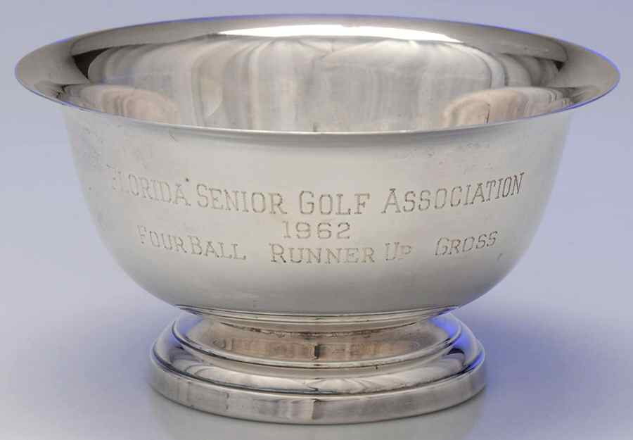 352 (Sterling, Hollowware) 6" Paul Revere  Bowl by Poole Silver -1