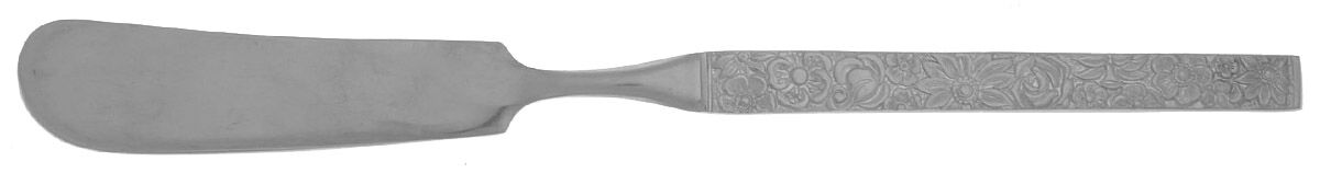 Florentine (Stainless) Flat Handle Master Butter Knife by Present-1