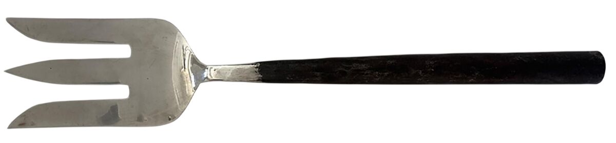 PWF1 (Stainless) Oversize Solid Salad Servng Fork by Bob Patino Limited Flatware-1
