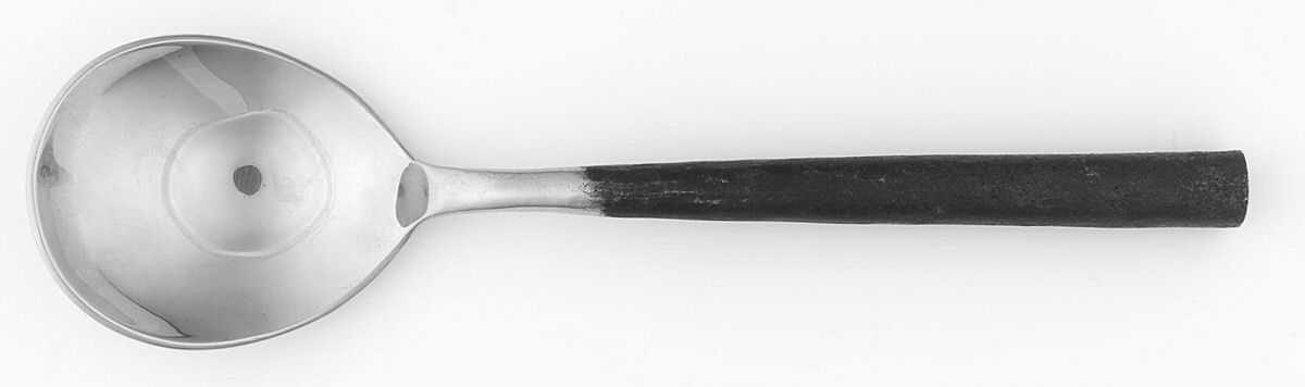 PWF1 (Stainless) Place/Oval Soup Spoon by Bob Patino Limited Flatware-1