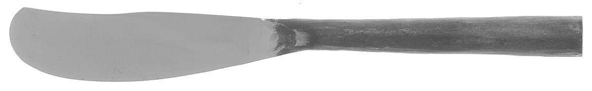 PWF1 (Stainless) Butter Spreader Hollow Hdl-Paddle/Stainless Blade by Bob Patino Limited Flatware-1