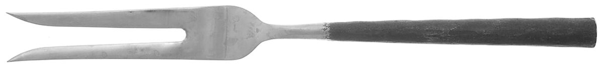 PWF1 (Stainless) Large Stainless-Prong Roast Carving Fork by Bob Patino Limited Flatware-1