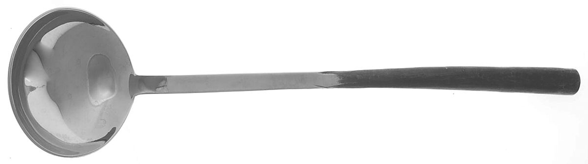 PWF1 (Stainless) Large Punch Ladle, Solid Piece by Bob Patino Limited Flatware-1