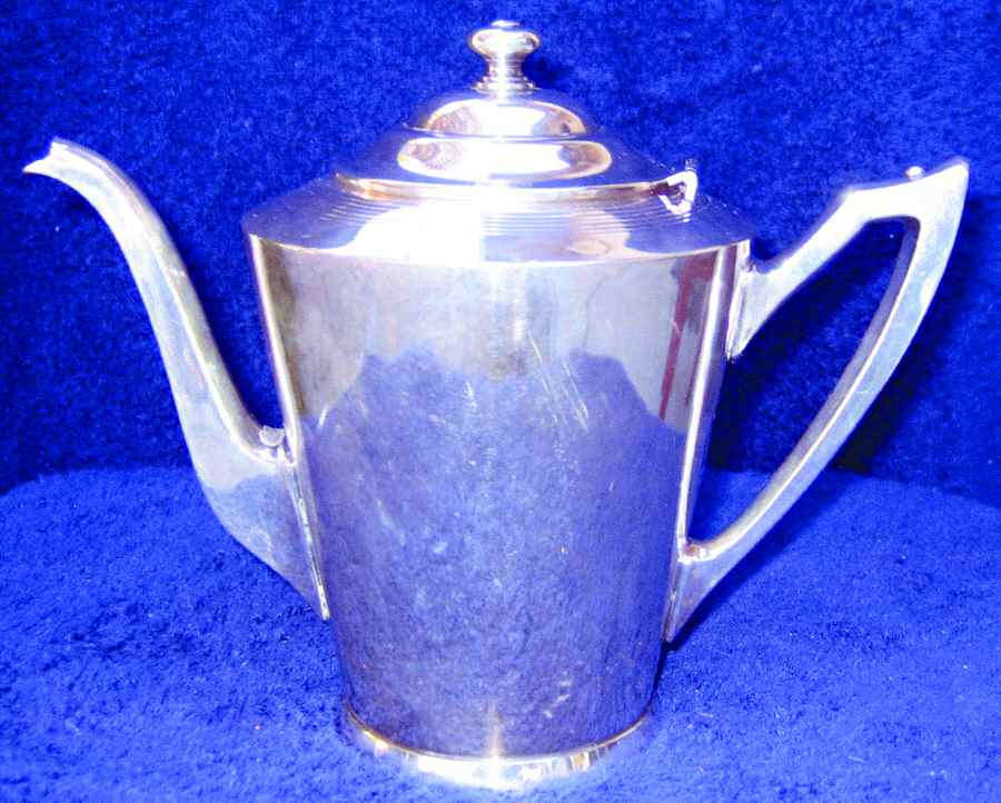 3116 (Silverplate, Hollowware) Teapot by Poole Silver -1