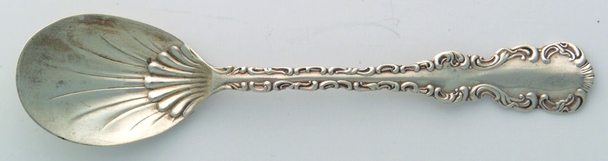 Louis XV (Sterling) Ice Cream Spoon Individual by P W Ellis & Co-1