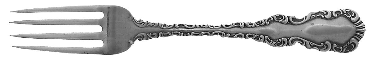 Louis XV (Sterling) Fork by P W Ellis & Co-1