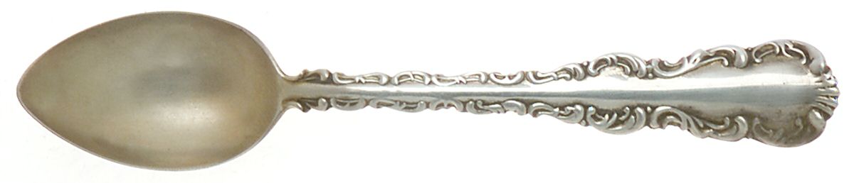 Louis XV (Sterling) Demitasse Spoon by P W Ellis & Co-1