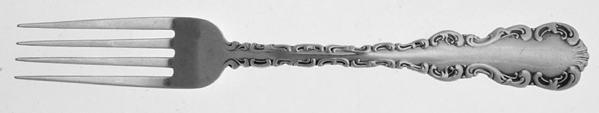 Louis XV (Sterling) Youth Fork by P W Ellis & Co-1
