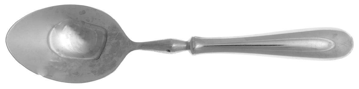 Savant (Stainless) Solid Serving Spoon by Pottery Barn-1
