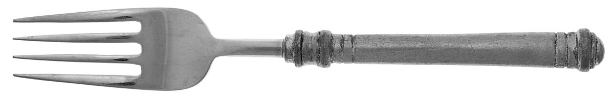 Pewter (Pewter) Individual Salad Fork by Pottery Barn-1