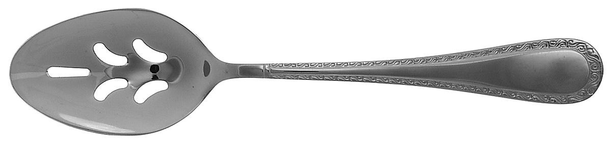 Bella (Stainless) Pierced Tablespoon (Serving Spoon) by Pfaltzgraff-1