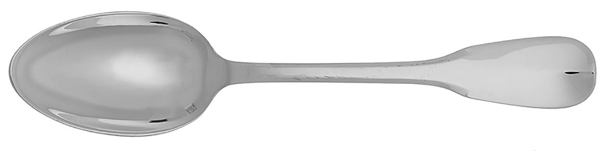 Vieux Paris (Silverplate) Dessert/Oval Soup Spoon by Puiforcat-1